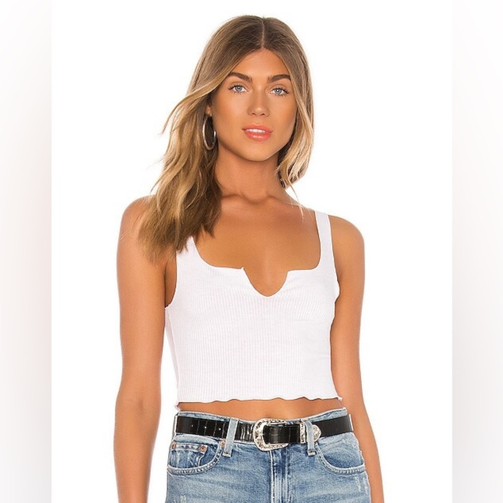 Free People Intimately Top Notch Crop Top